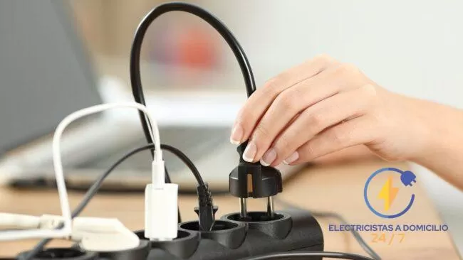 Cortocircuito doméstico con breaker disparado