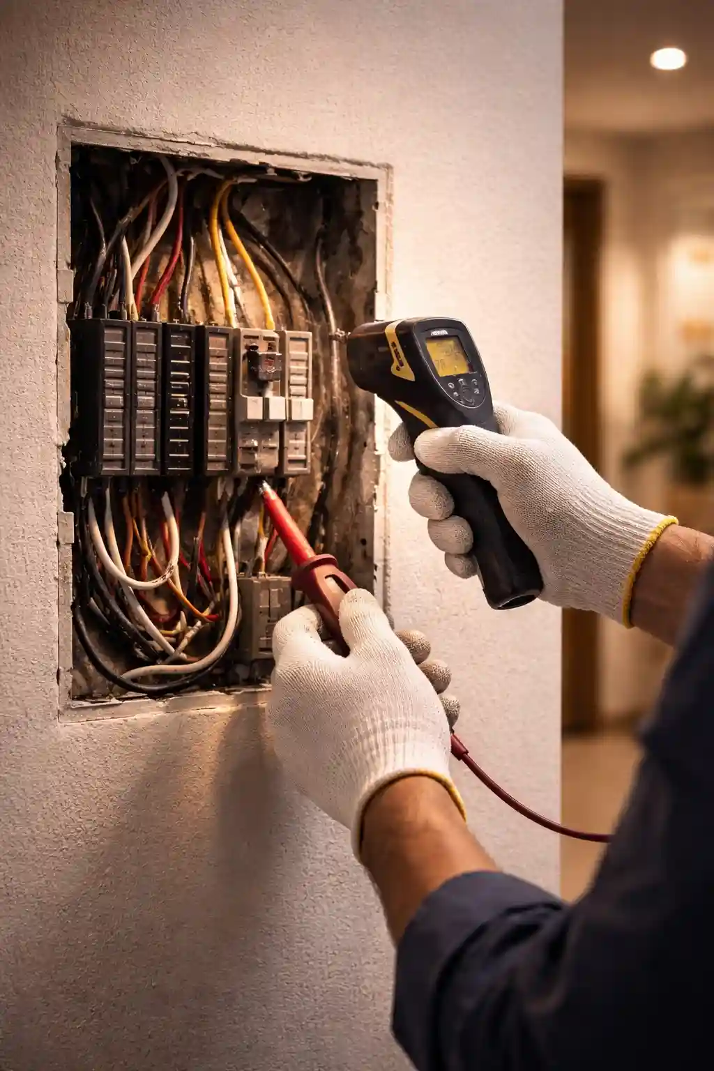 Diagnóstico de fallas eléctricas a domicilio